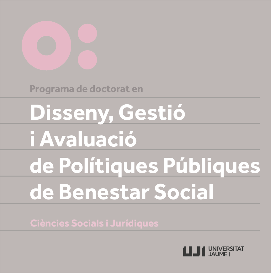 Programa de Doctorat en Disseny, Gestió i Avaluació de Polítiques Públiques de Benestar Social benestar index