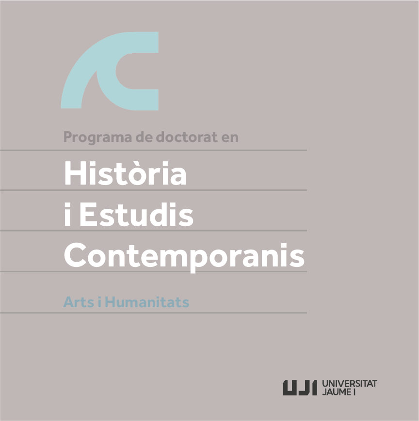 Doctorat en Història i Estudis Contemporanis historia index
